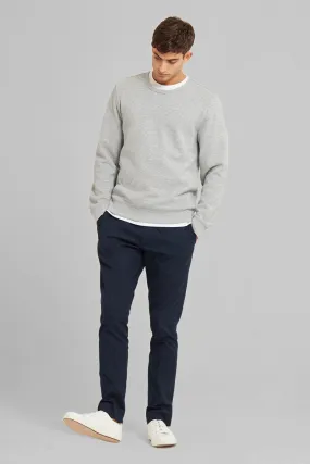 Essential Cotton-Piqué Panel Sweatshirt