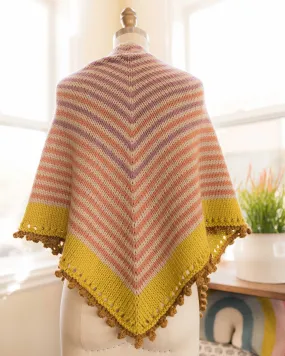 Gumdrop Shawl (Large )Knitting Kit