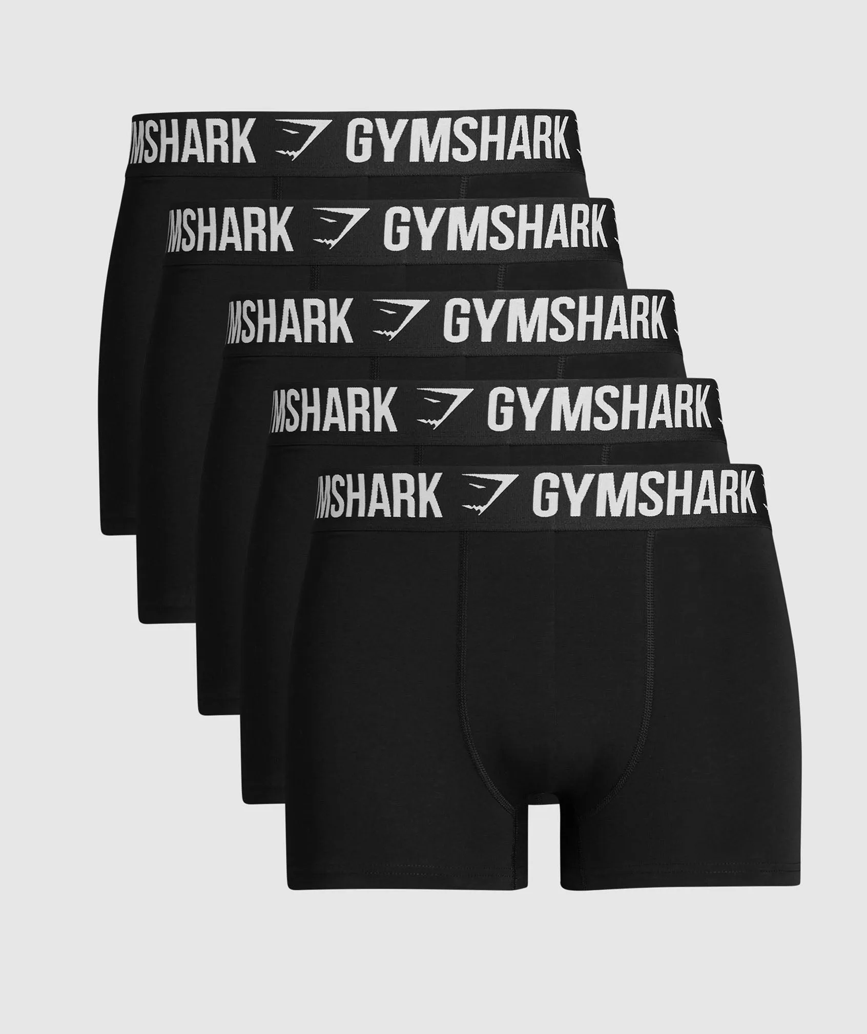 Gymshark Boxer Brief 5PK - Black