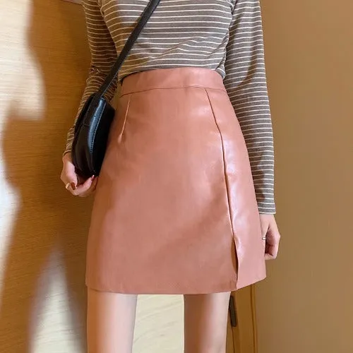 High Waist mini Skirt