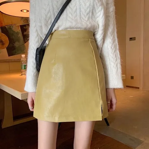 High Waist mini Skirt