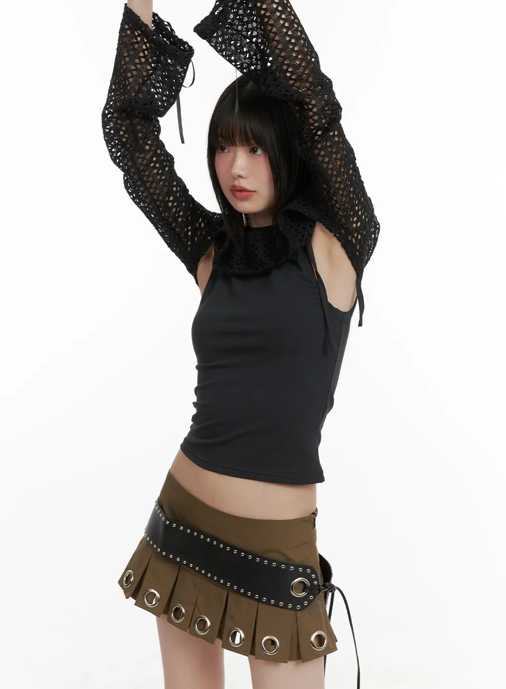 Hollow Out Bolero Sweater CA411