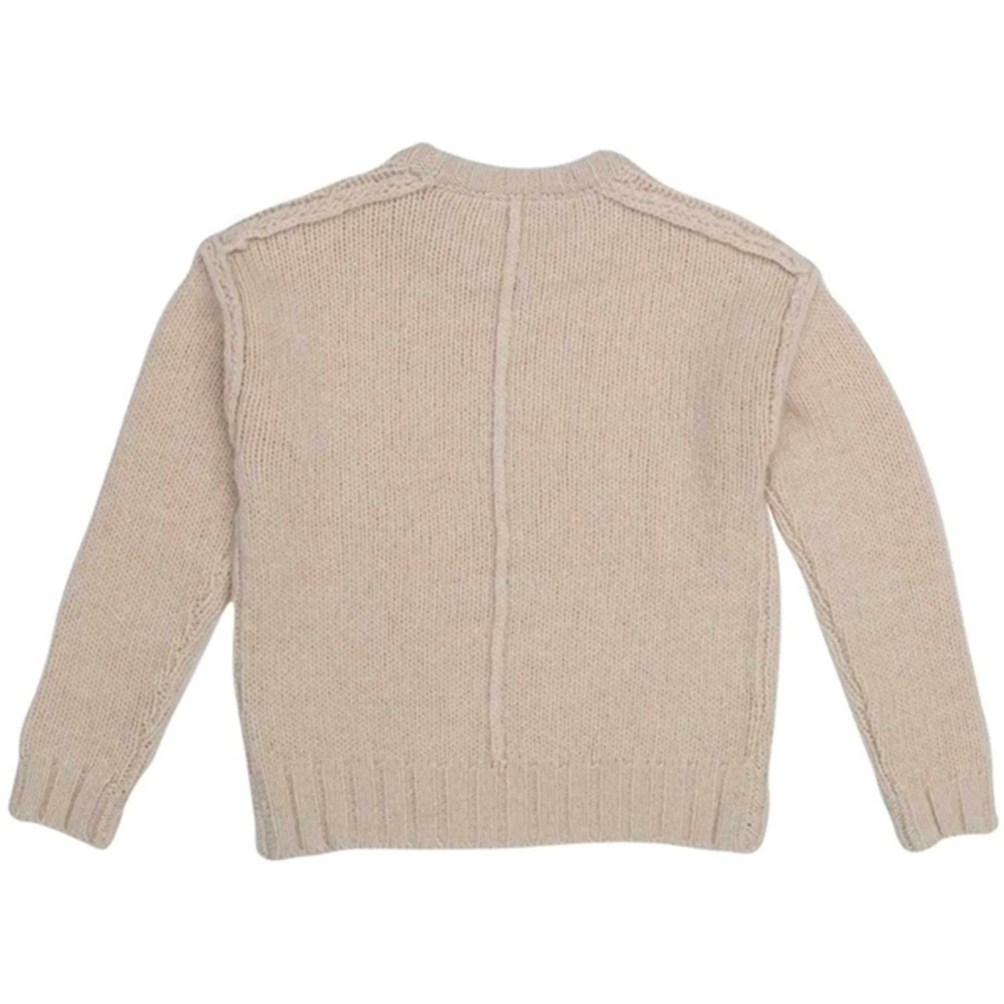 HOLMM White Scott Madsen Wool Pullover