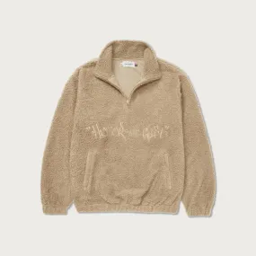 Honor The Gift Script Sherpa Pullover