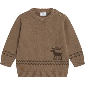 Hust & Claire Coffee Melange Pilou Pullover