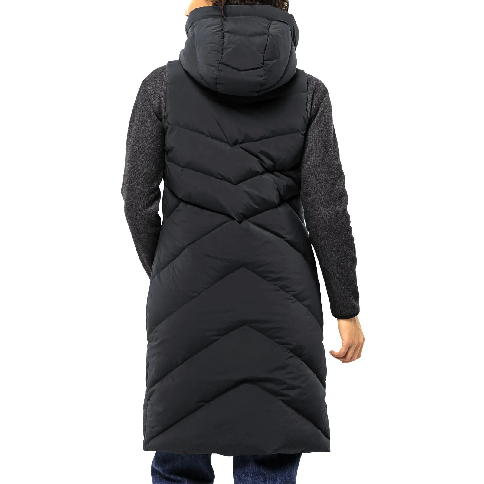 Jack Wolfskin Womens Marienplatz Padded Water Repellent Gilet