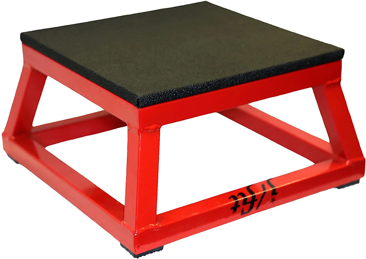 JFIT Plyometric Boxes - Single Height, Box Set and Adjustable Box Options - Plyometric Platform and Jumping Agility Box for Training, Crossfit, Conditioning, Strength Training