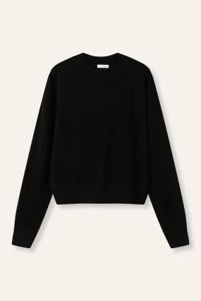 KA wool reversible pullover (Black)