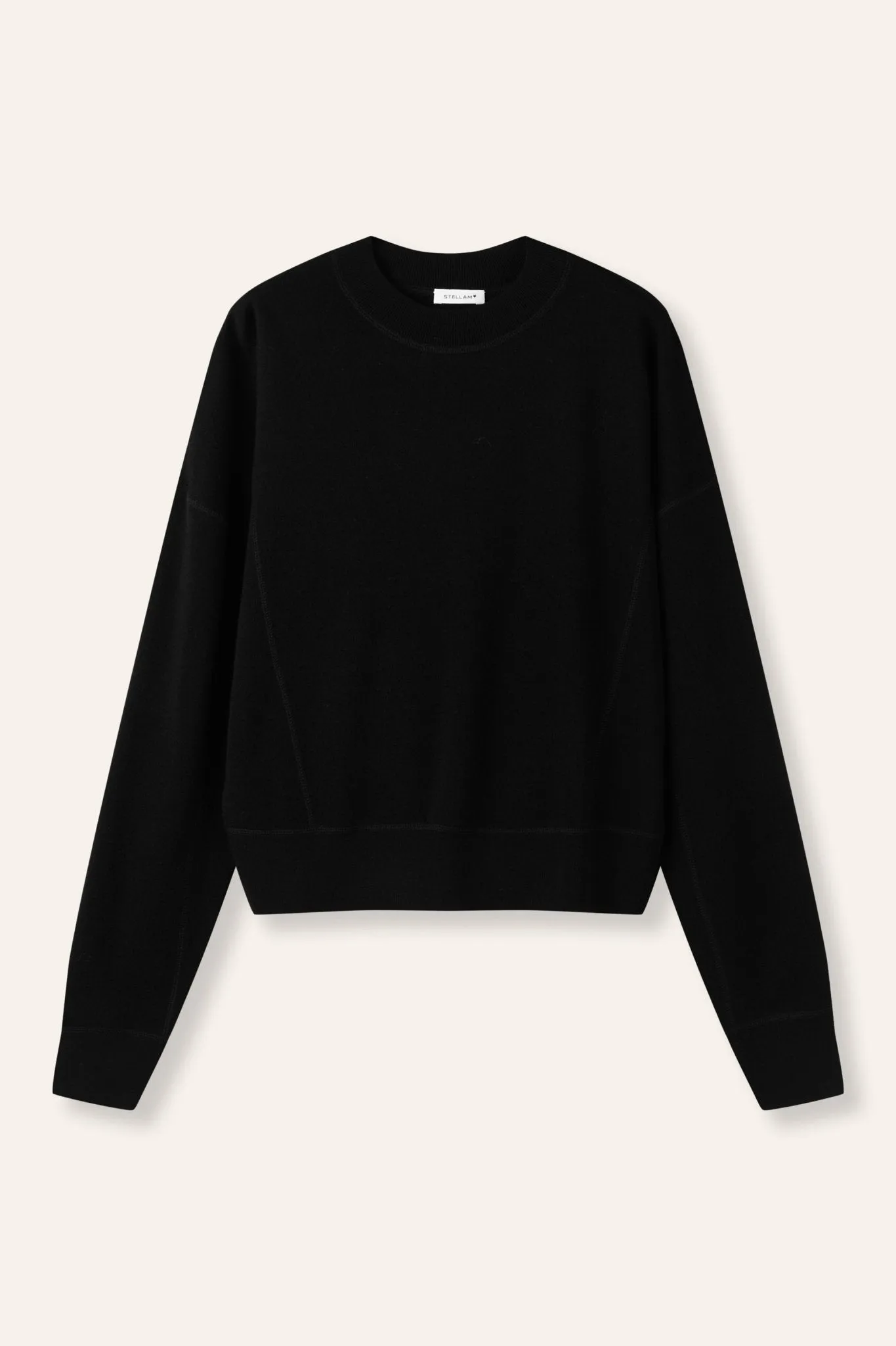 KA wool reversible pullover (Black)