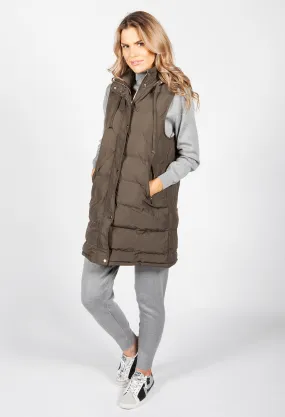 Khaki Padded Gilet