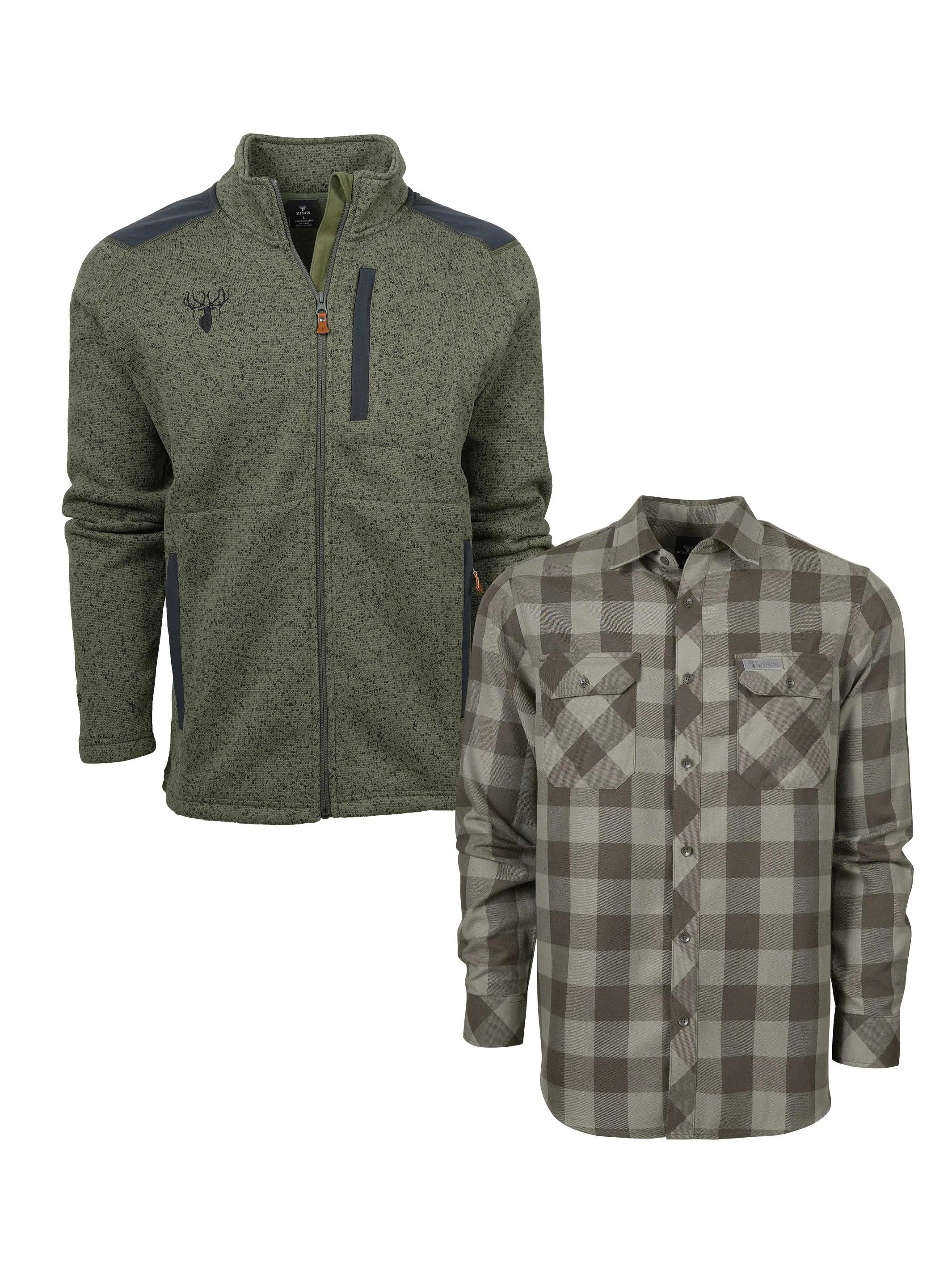 King's Lifestyle Bundle - Green Sweater