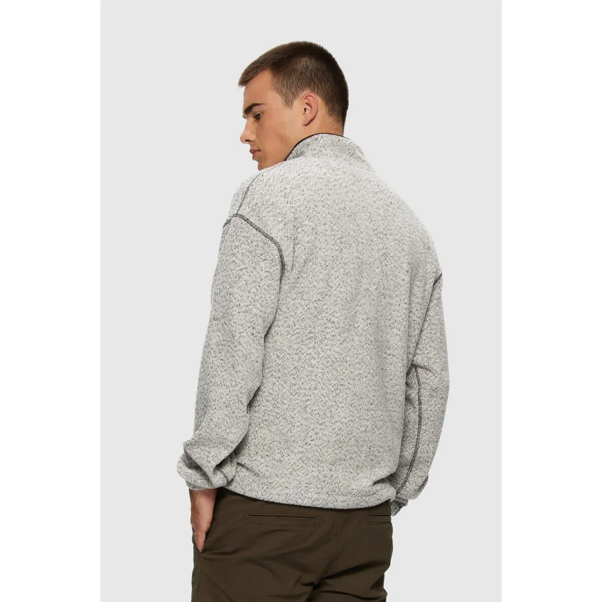 Kuwalla Hacci Half Zip Pullover Sweater