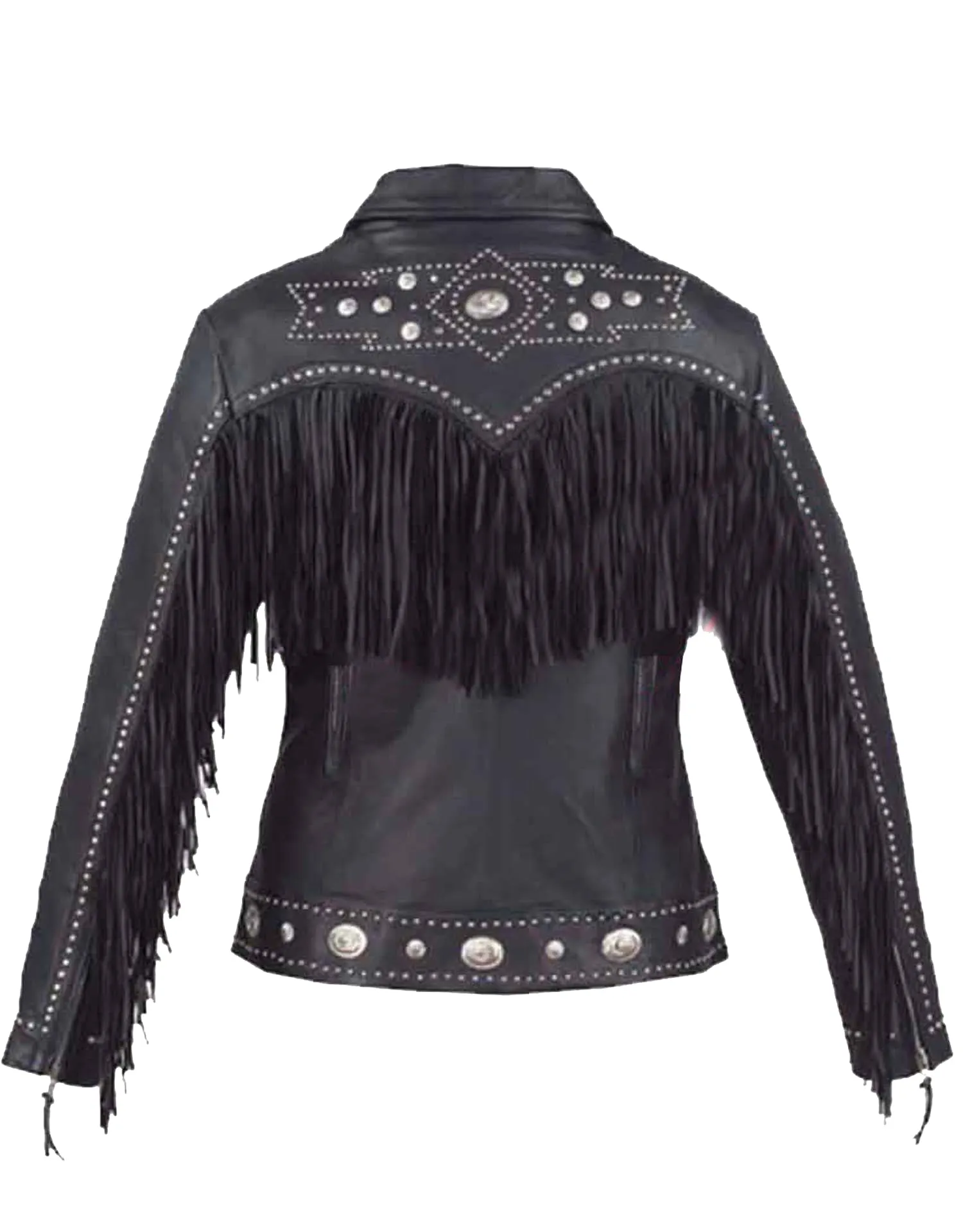 Ladies Premium Biker Western Motorcycle Jacket