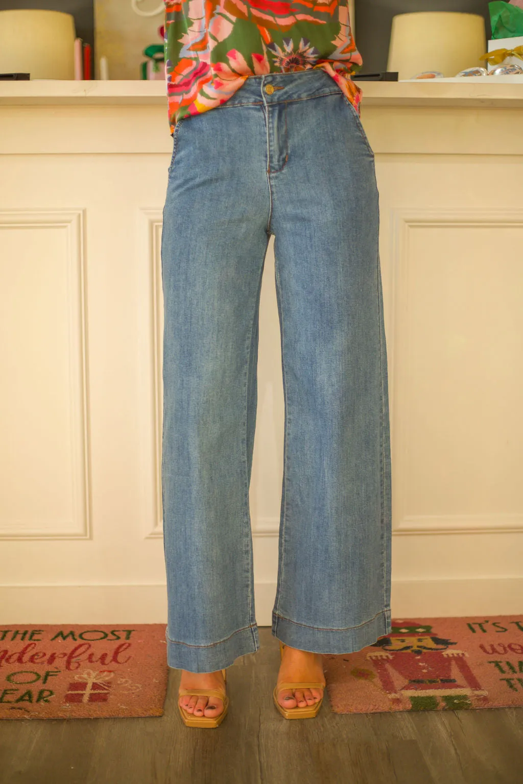 Ladies Woven Pants/Jeans