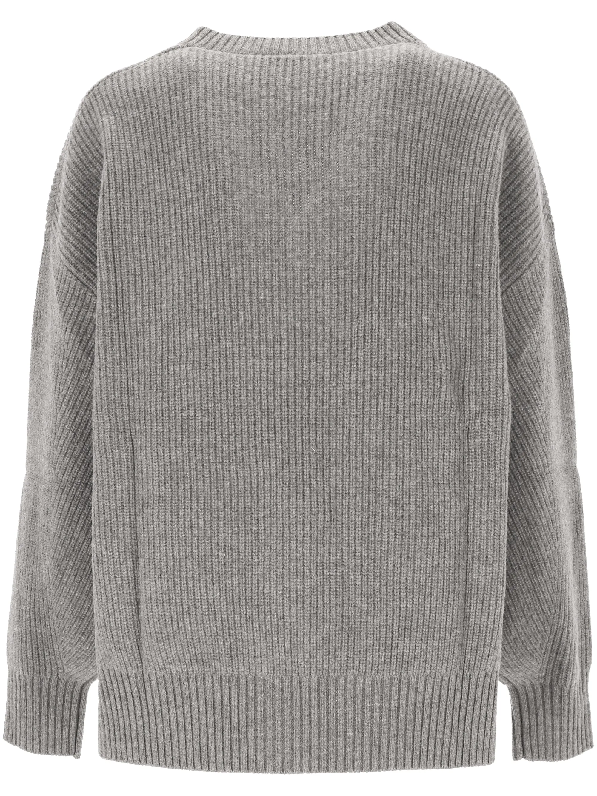 Light Grey Melange Women's Sweater