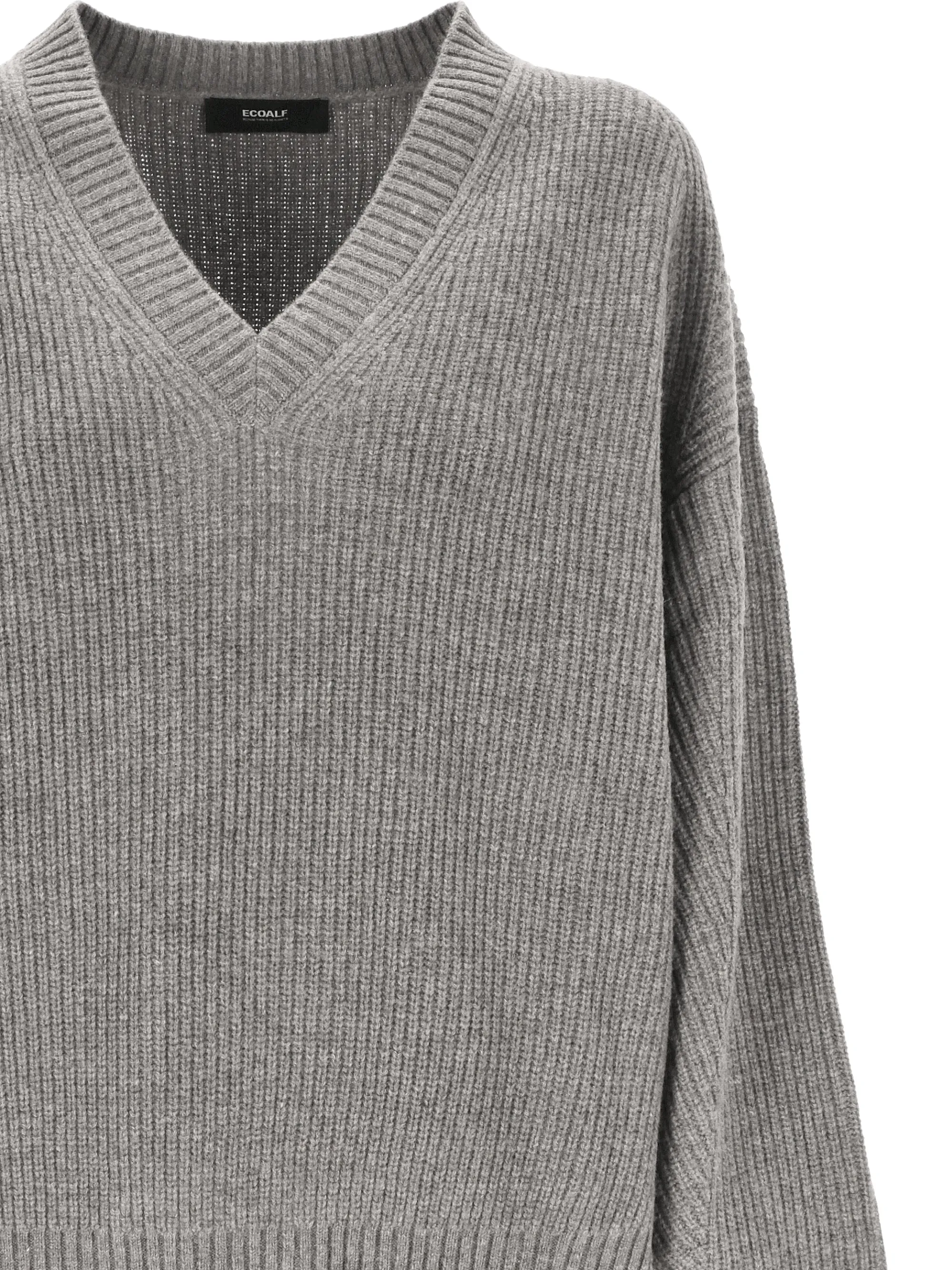 Light Grey Melange Women's Sweater