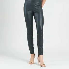 Liquid Leather™ Sheen Signature Legging: Black