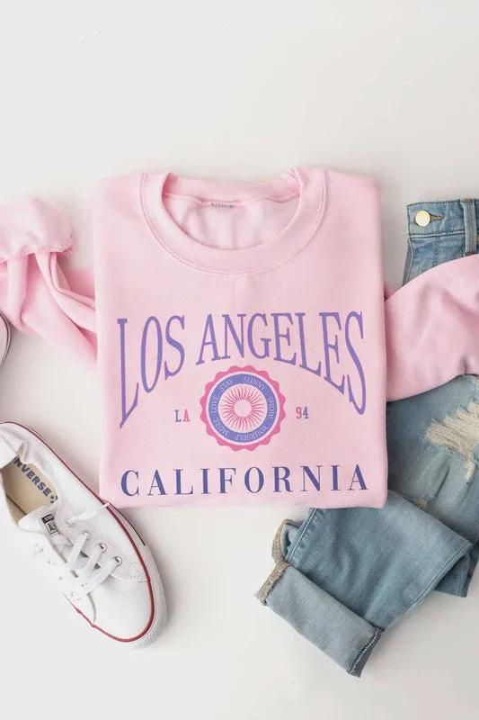 LOS ANGELES CALIFORNIA GRAPHIC SWEATSHIRT // 6 COLORS