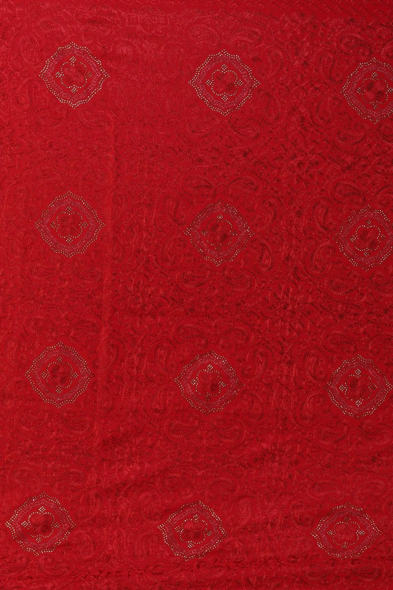 Luxurious Embroidered Pure Woolen Shawl ST-09