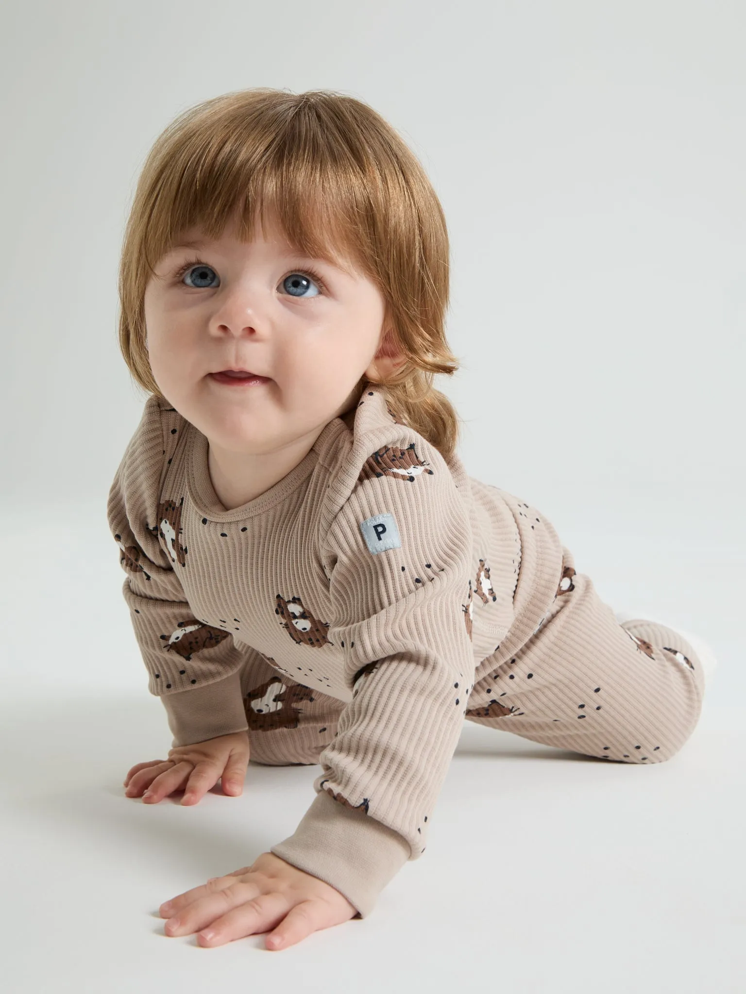 Lynx Print Babygrow