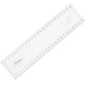 Martelli No Slip Ruler ~ 24" x 6"