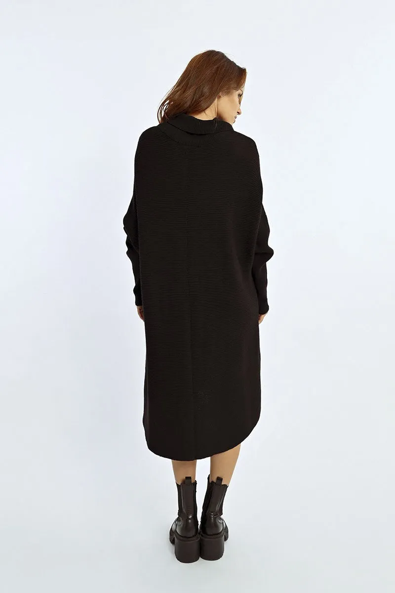 MBN Turtleneck Sweater Dress