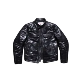 Men's Cafe Racer Leather Jacket