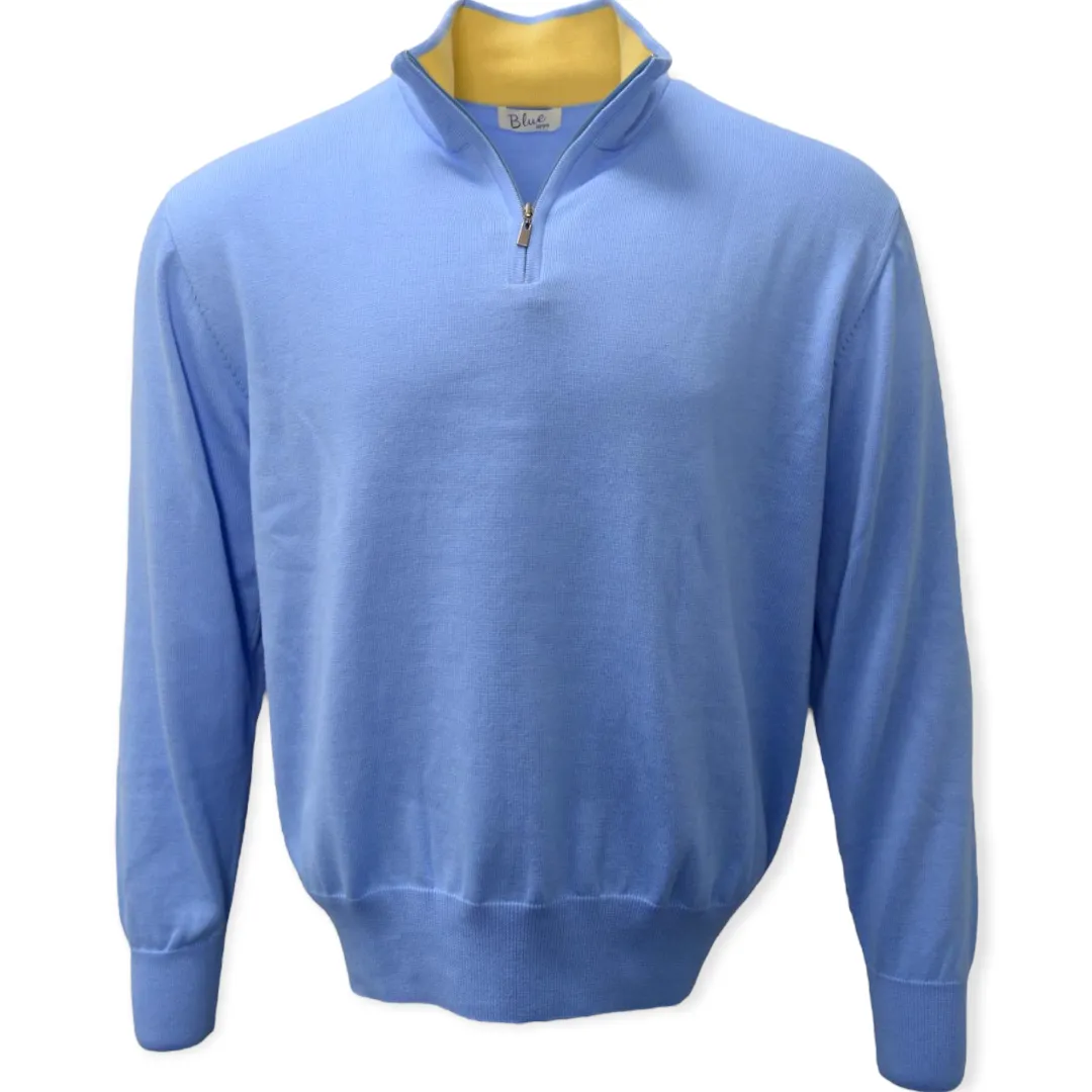 Men’s Lightweight 100% Pima Cotton 1/4 Zip