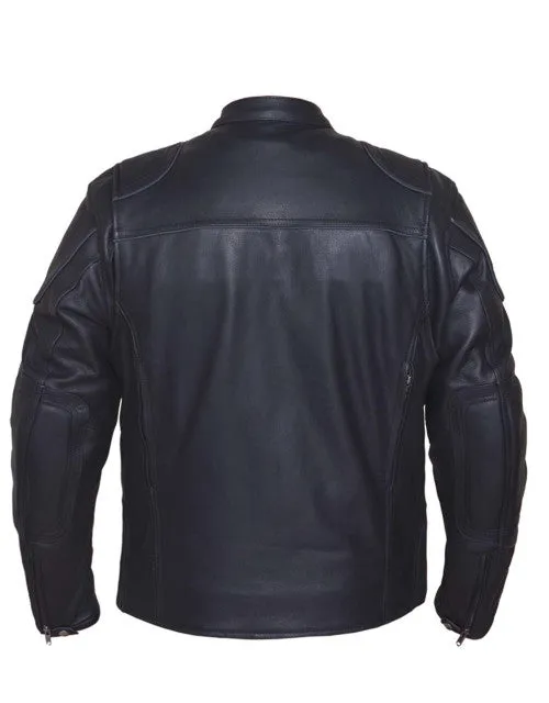 Men's Premium Leather Motorcycle Jacket 6611.00 MJ