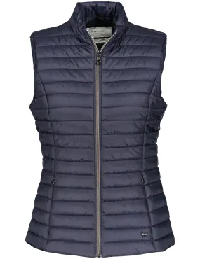 Navy Quilted Gilet-3