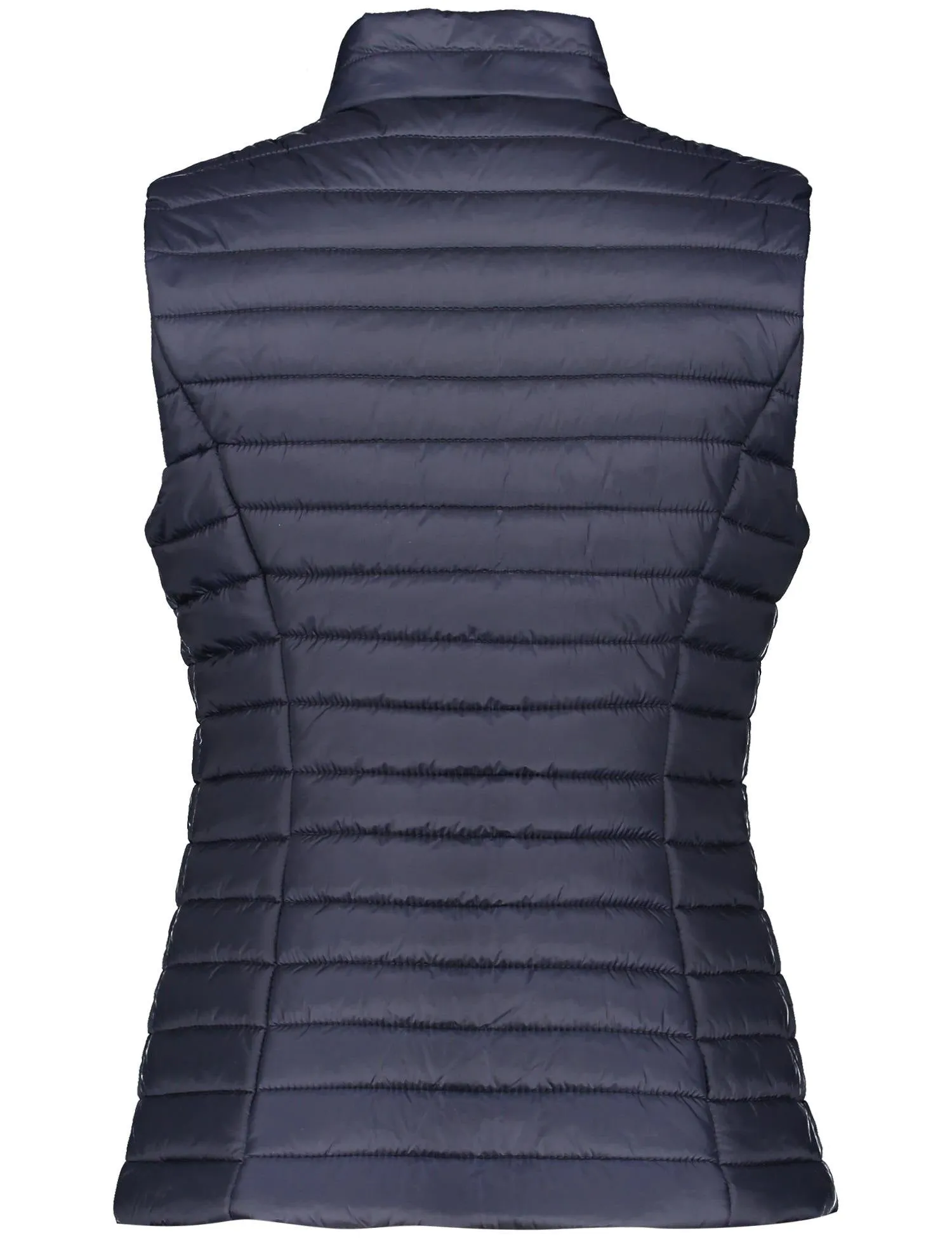 Navy Quilted Gilet-3