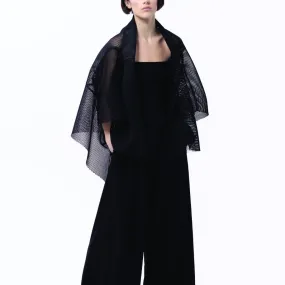 Neoprene Kimono Jacket - Black