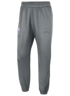 Nike On-Court Spotlight 2024-25 Grey Milwaukee Bucks Jogger Sweatpants