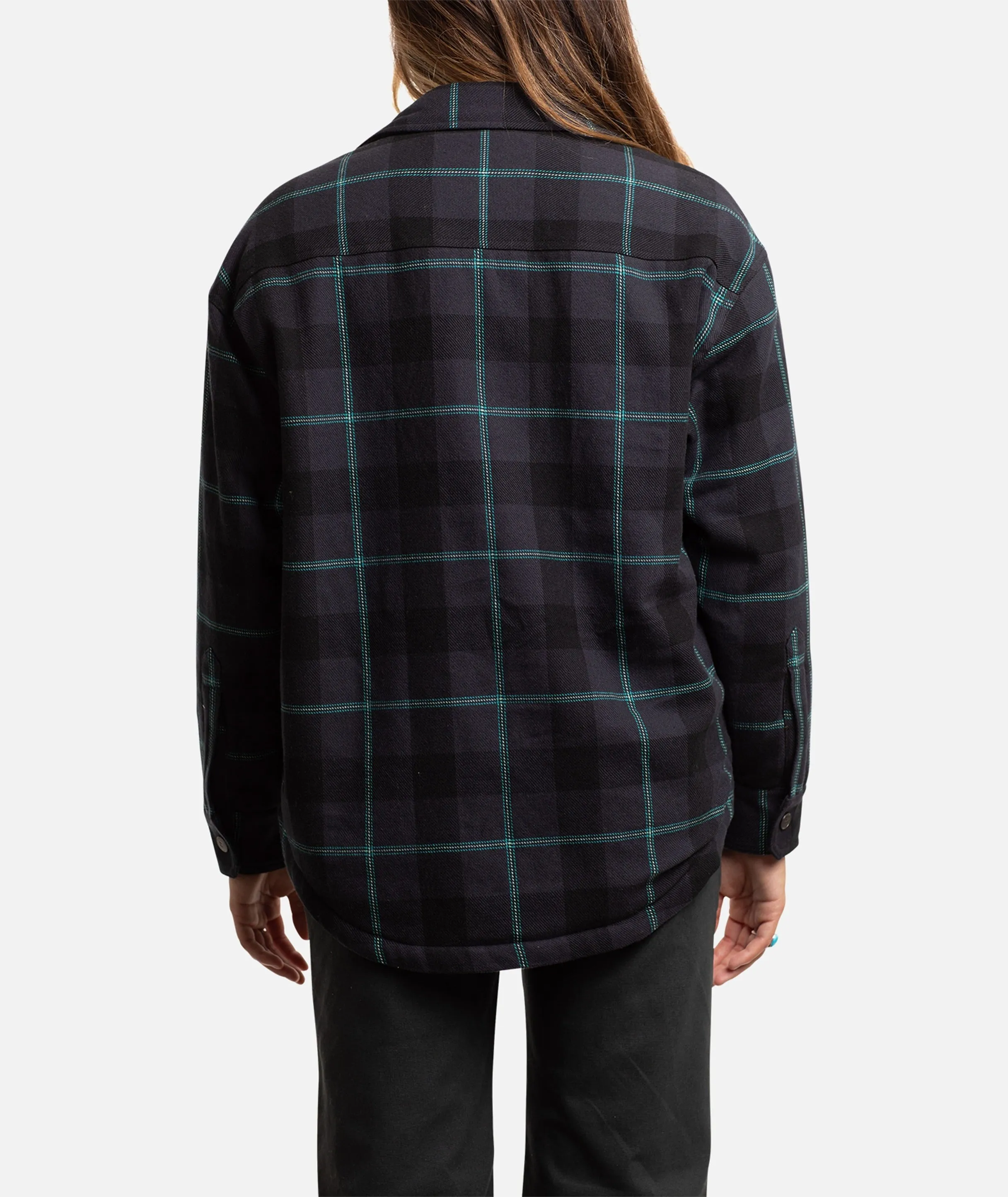 Nivean Flannel Jacket - Black