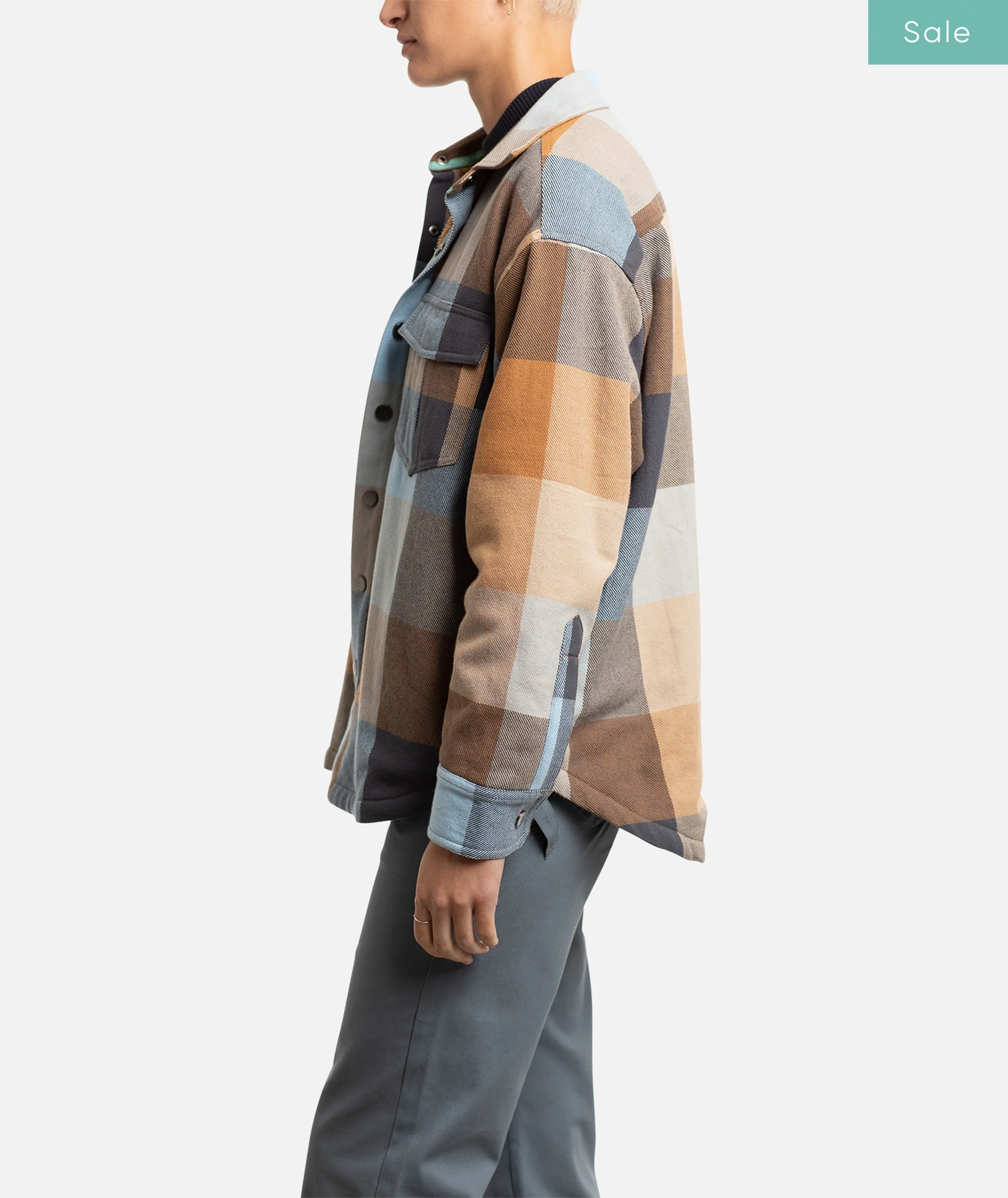 Nivean Flannel Jacket - Tan