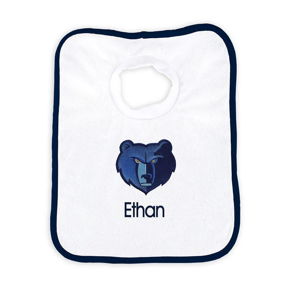 Personalized Memphis Grizzlies Pullover Bib