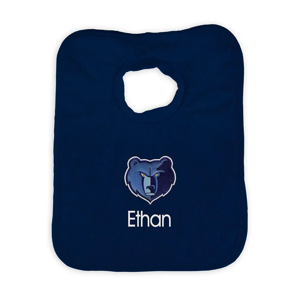 Personalized Memphis Grizzlies Pullover Bib