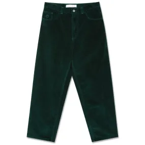 Polar Big Boy Cords Pants - Dark Emerald