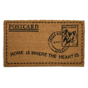 Postcard Goa Coir Door Mat - 40 x 70cm