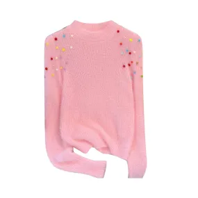 Pre Order:  Rainbow Nonpareils Knit Sweater