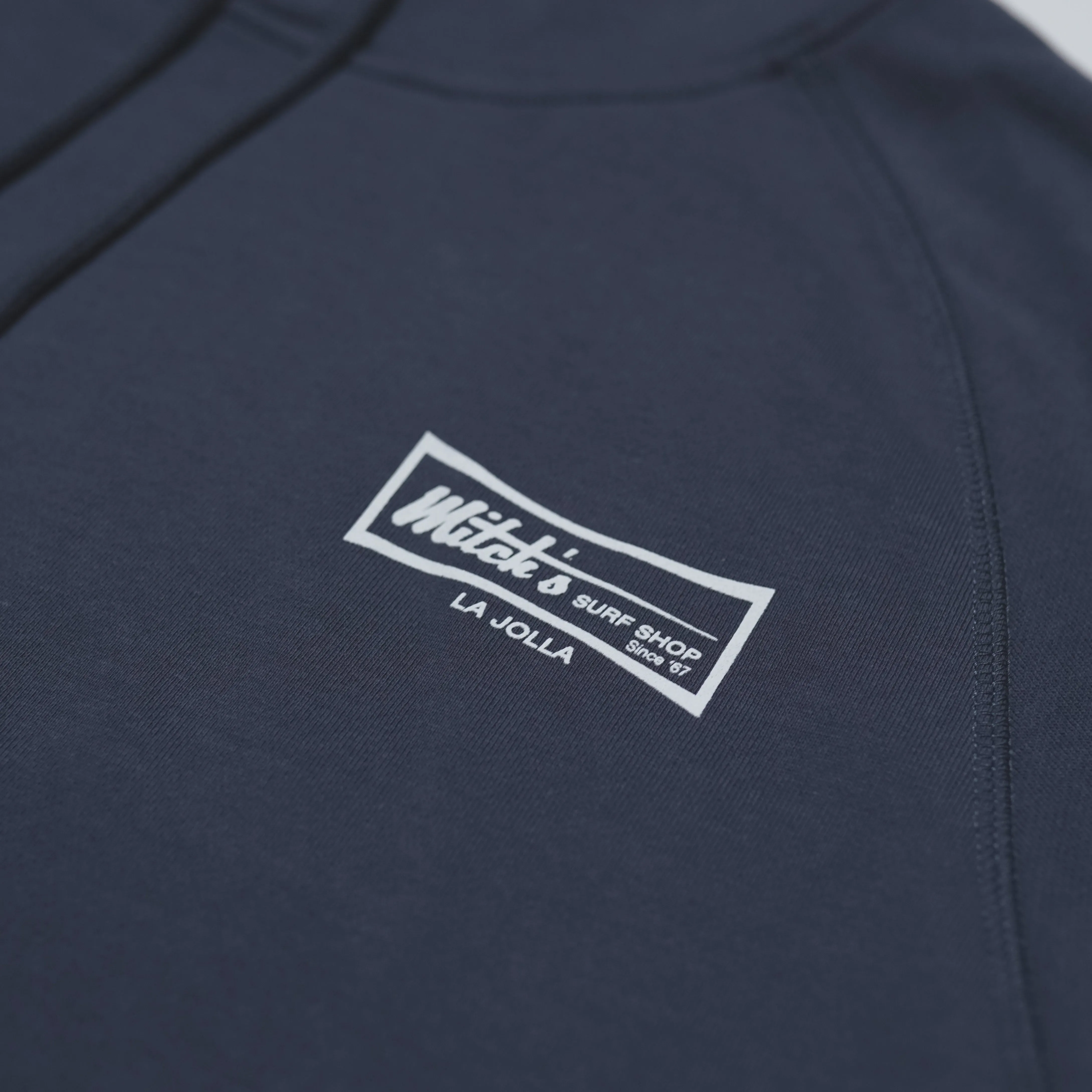 PREMIUM RESPECT HOODED SWEATSHIRT W/ MITCH'S SURF SHOP