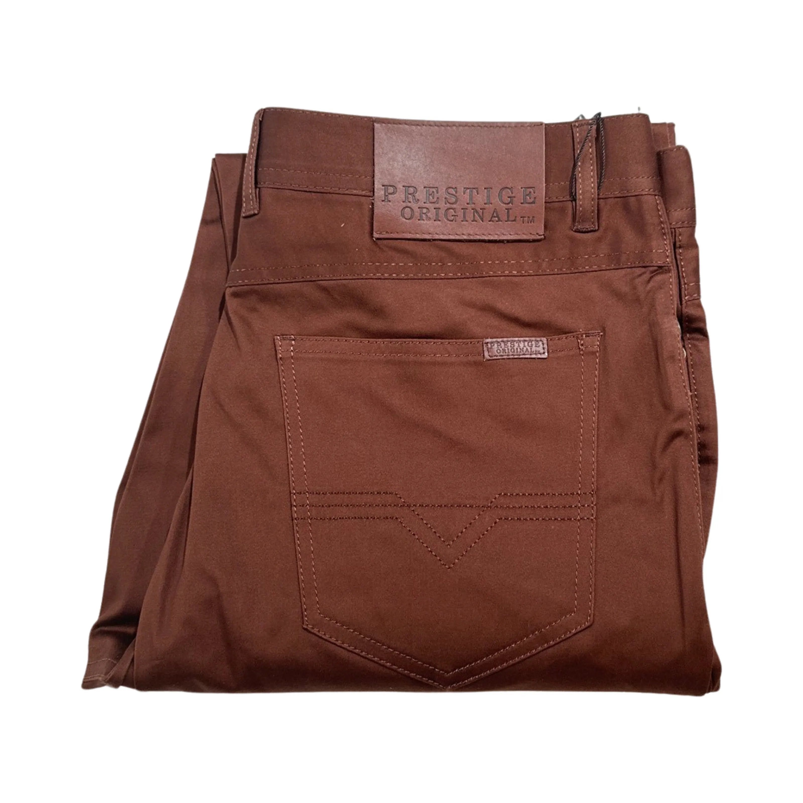 Prestige Brown High-end Pants