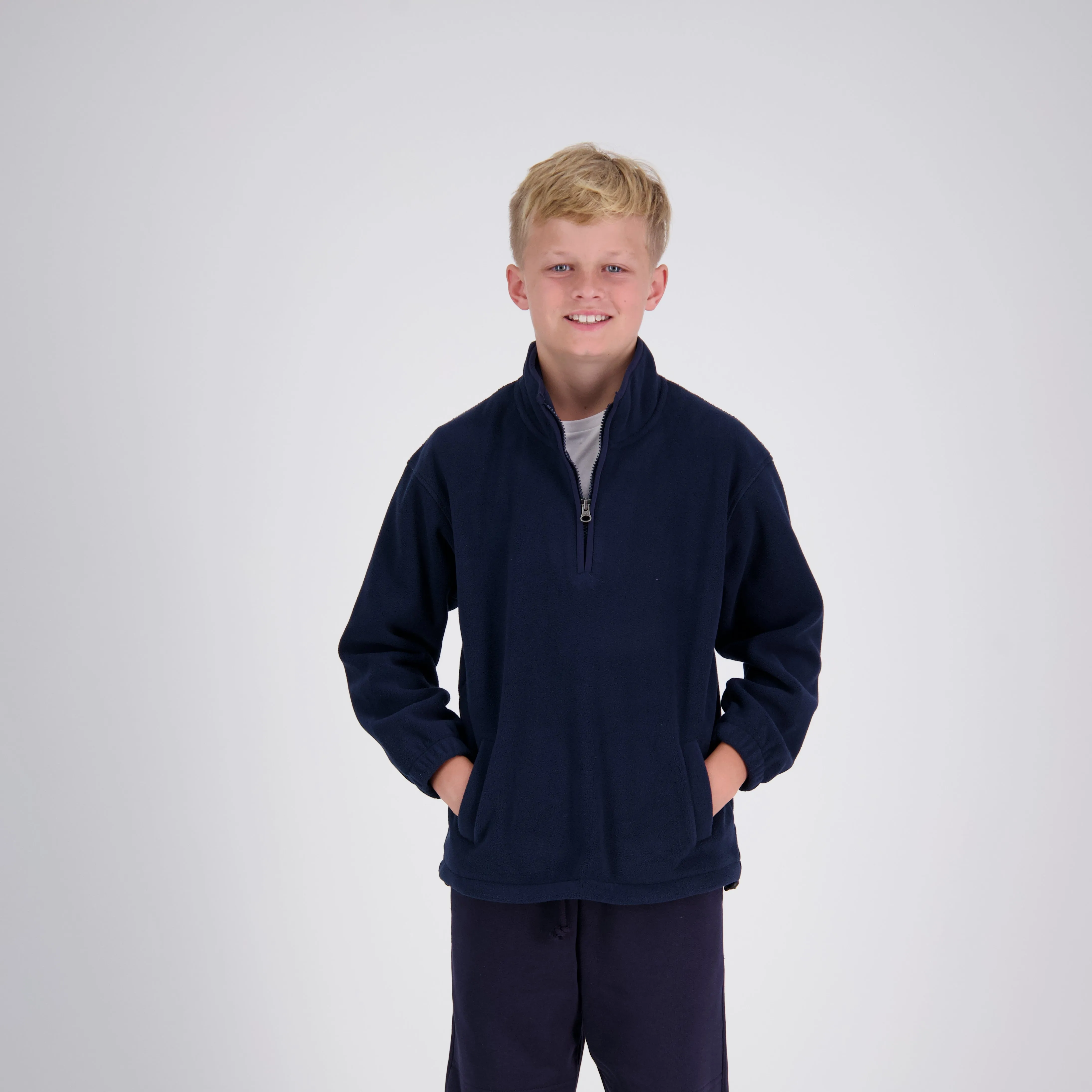 PTN-K Cloke Youth Polar Fleece Half Zip Jackets