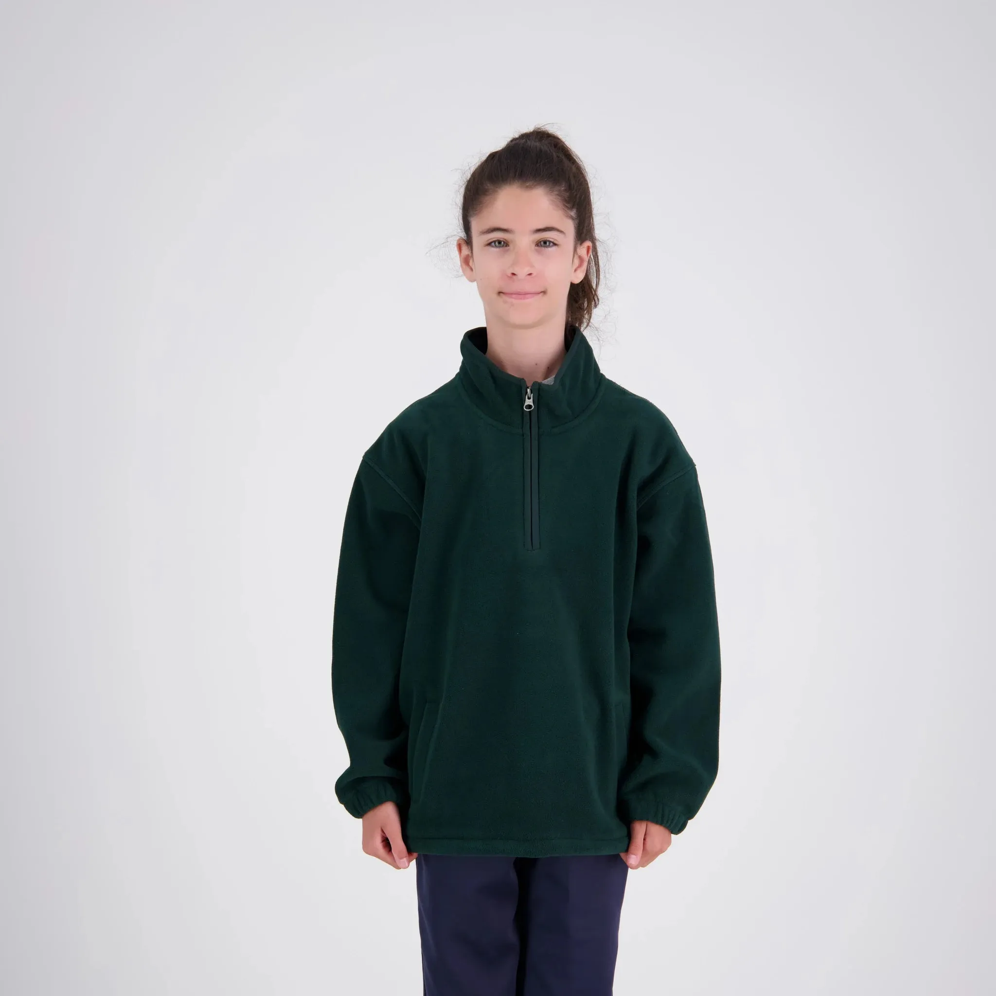 PTN-K Cloke Youth Polar Fleece Half Zip Jackets