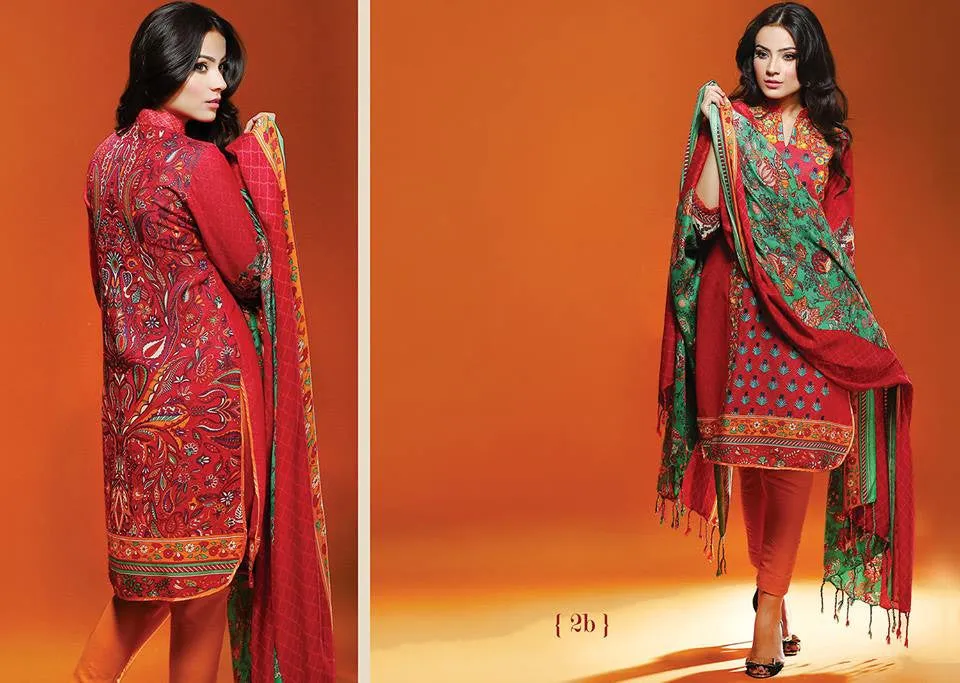 RajBari Silk Karandi Winter Collection 2015 - 2B