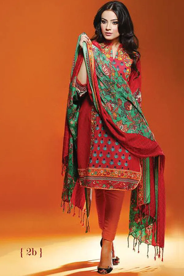 RajBari Silk Karandi Winter Collection 2015 - 2B