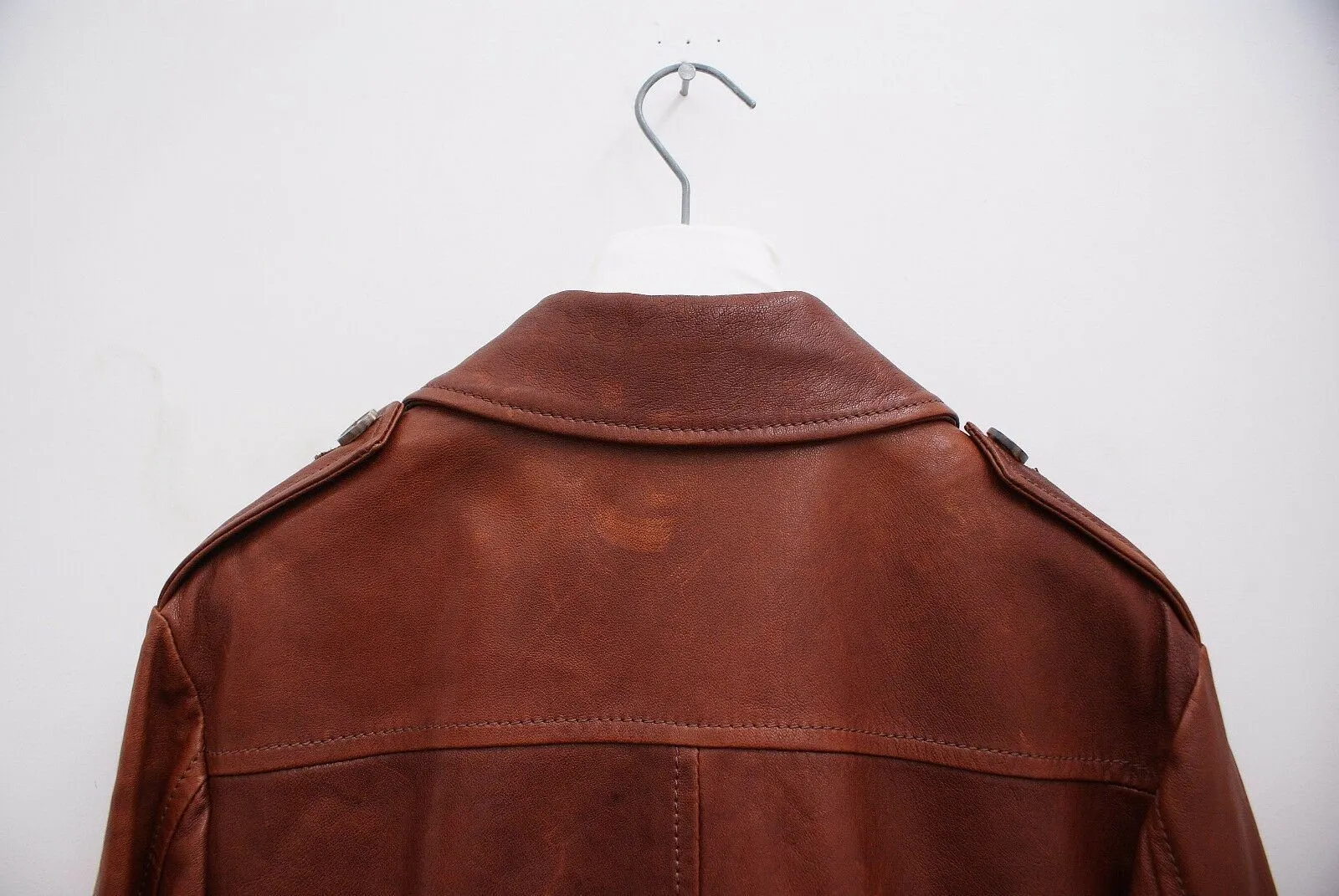 Replica Calfskin Leather Aviators Jacket