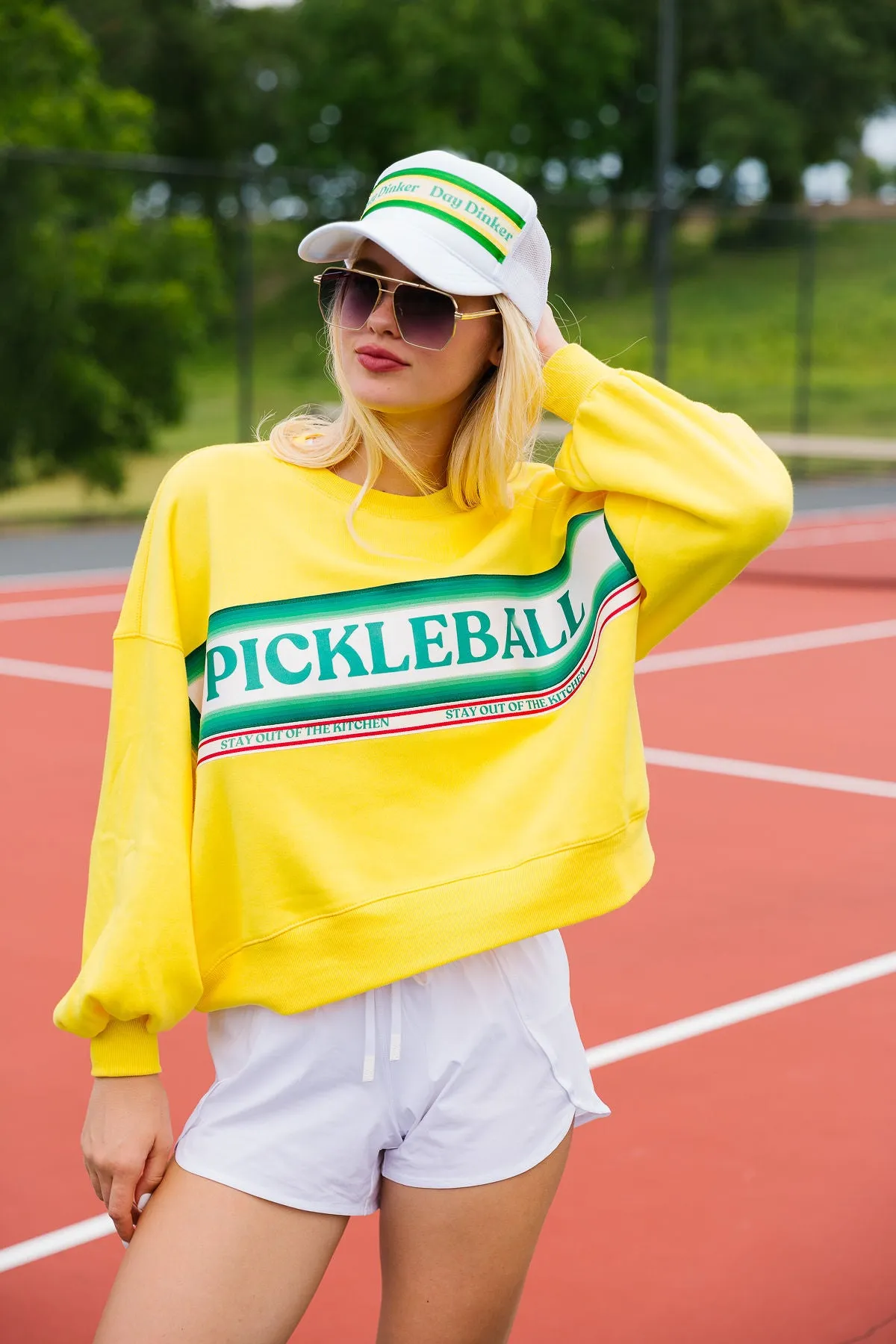 RETRO PICKLEBALL PULLOVER