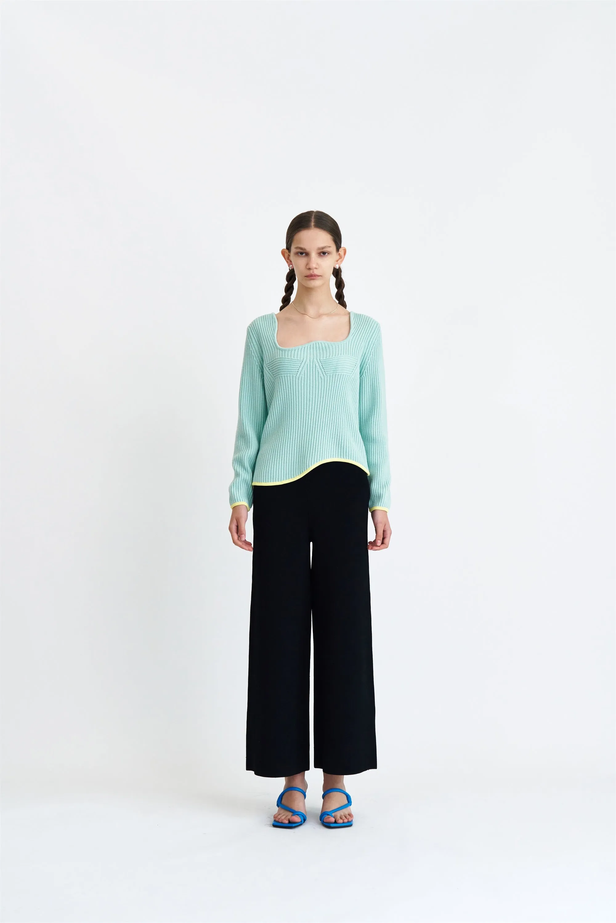 RODIN MERINO WOOL OVERSIZED PULLOVER