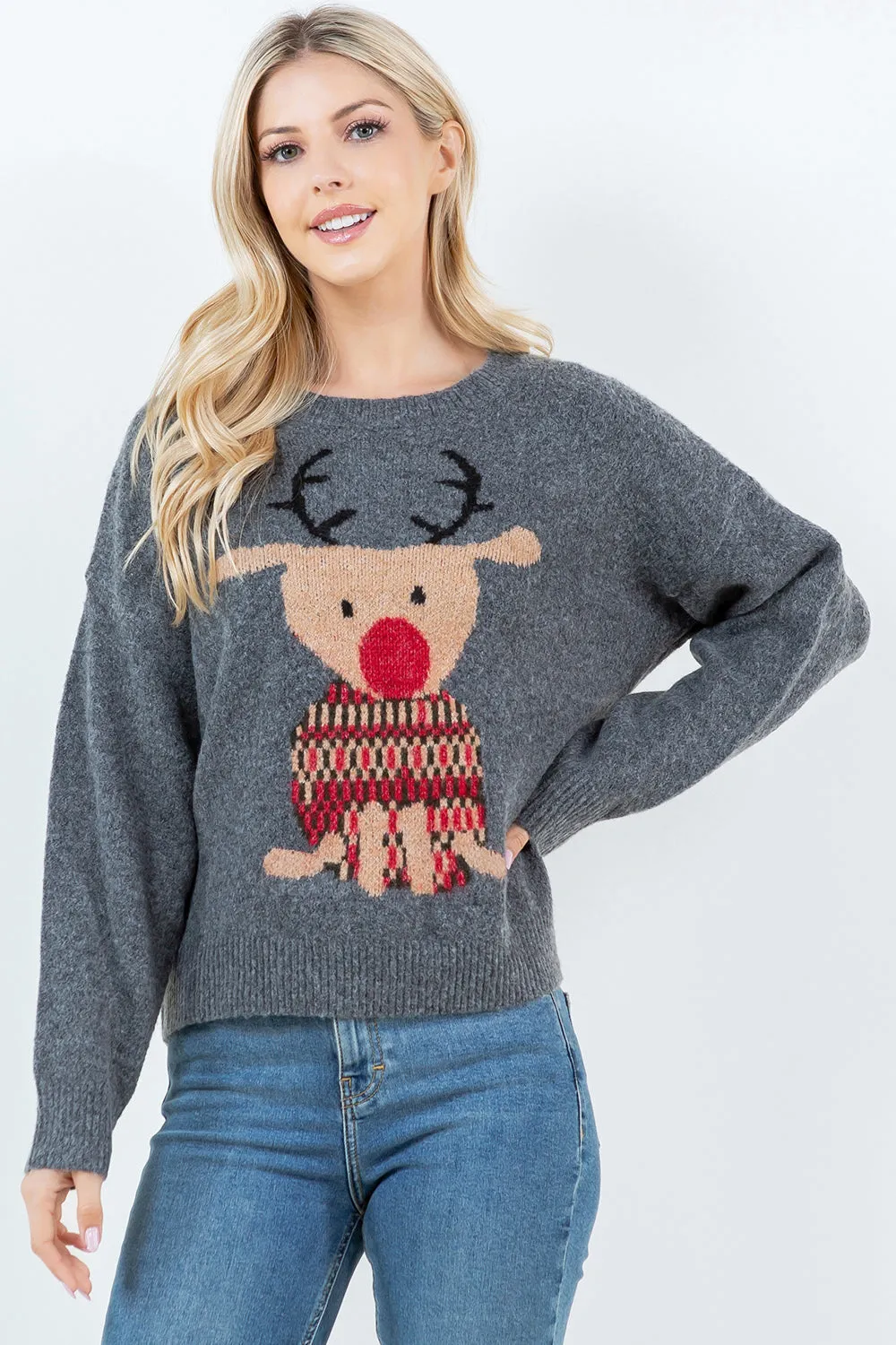 Rudy Red Nose Sweater